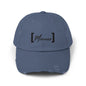 Cap with Text Logo - Distressed